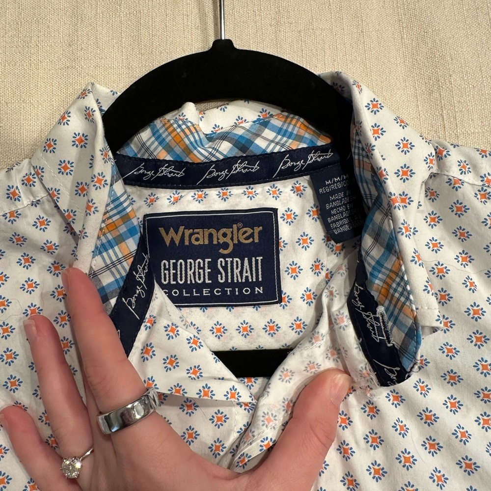 Wrangler George Strait Collection White Shirt